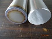 Hairline polishing of stainless steel pipes